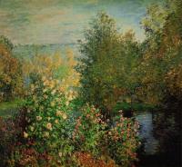 Monet, Claude Oscar - The Hoschedes' Garden at Montgeron